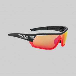 Occhiali SALICE 106 nero/rosso